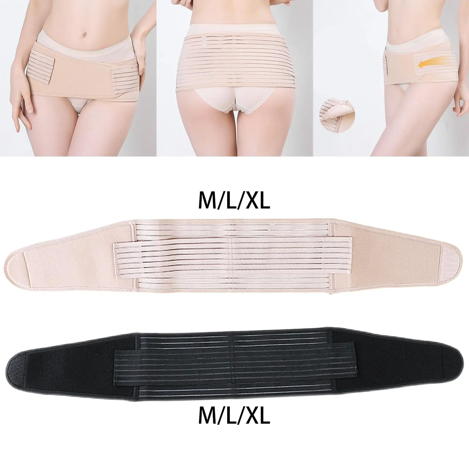 Pelvic Posture Correction Belt Postpartum Trochanter Belt for Pelvic Tilt Correction Anti-Slip Pelvic Support Brace Belt