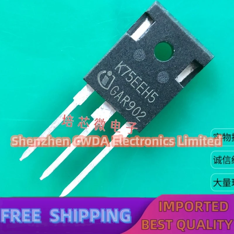 10PCS-20PCS  IKZ75N65EH5 K75EEH5  TO-247 650V 75A IGBT In Stock Can Be Purchased 