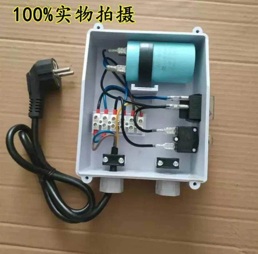 Stainless steel deep well pump external capacitor box power junction box 0.37-2. 2kw submersible pump power controller