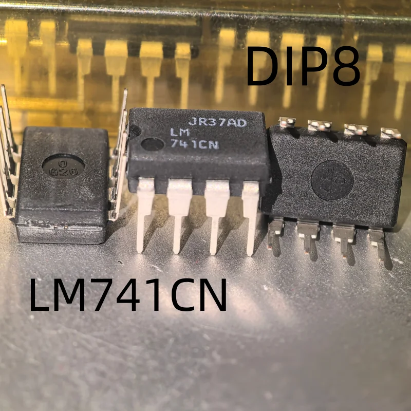 10-100/PCS New LM741CN LM741 DIP8 High-precision operational amplifier chip In Stock