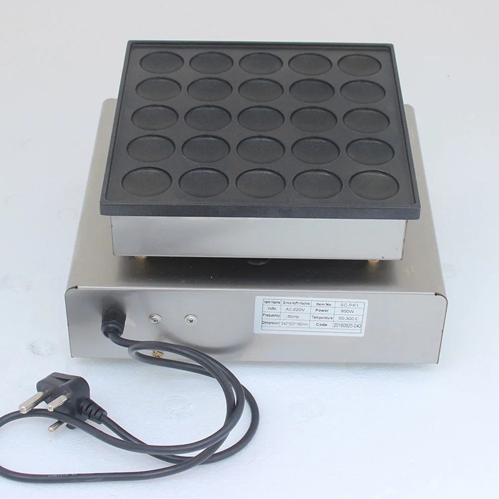 

Small muffin machine commercial waffle round waffle machine Japanese style dorayaki saudi cake 25-hole muffin machine