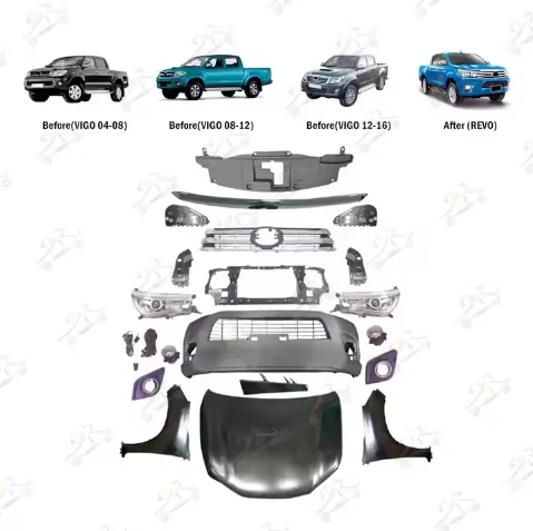 

SIRU High Quality Body Kit Facelift For HILUX Vigo 2005-2015 CHANGE TO REVO 2016 MD