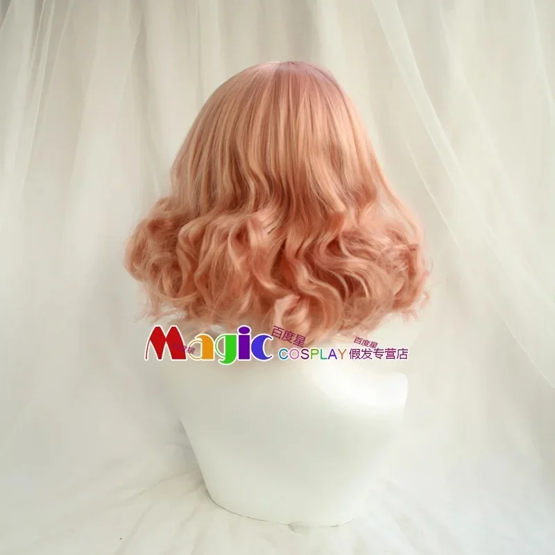 s;3,c'5\v/6NewAnime Blend S Burendo Esu Mafuyu Hoshikawa Cosplay Wig Gold Orange Short Curly Wavy Synthetic Wigs wi3'd;5'v\7.n/8