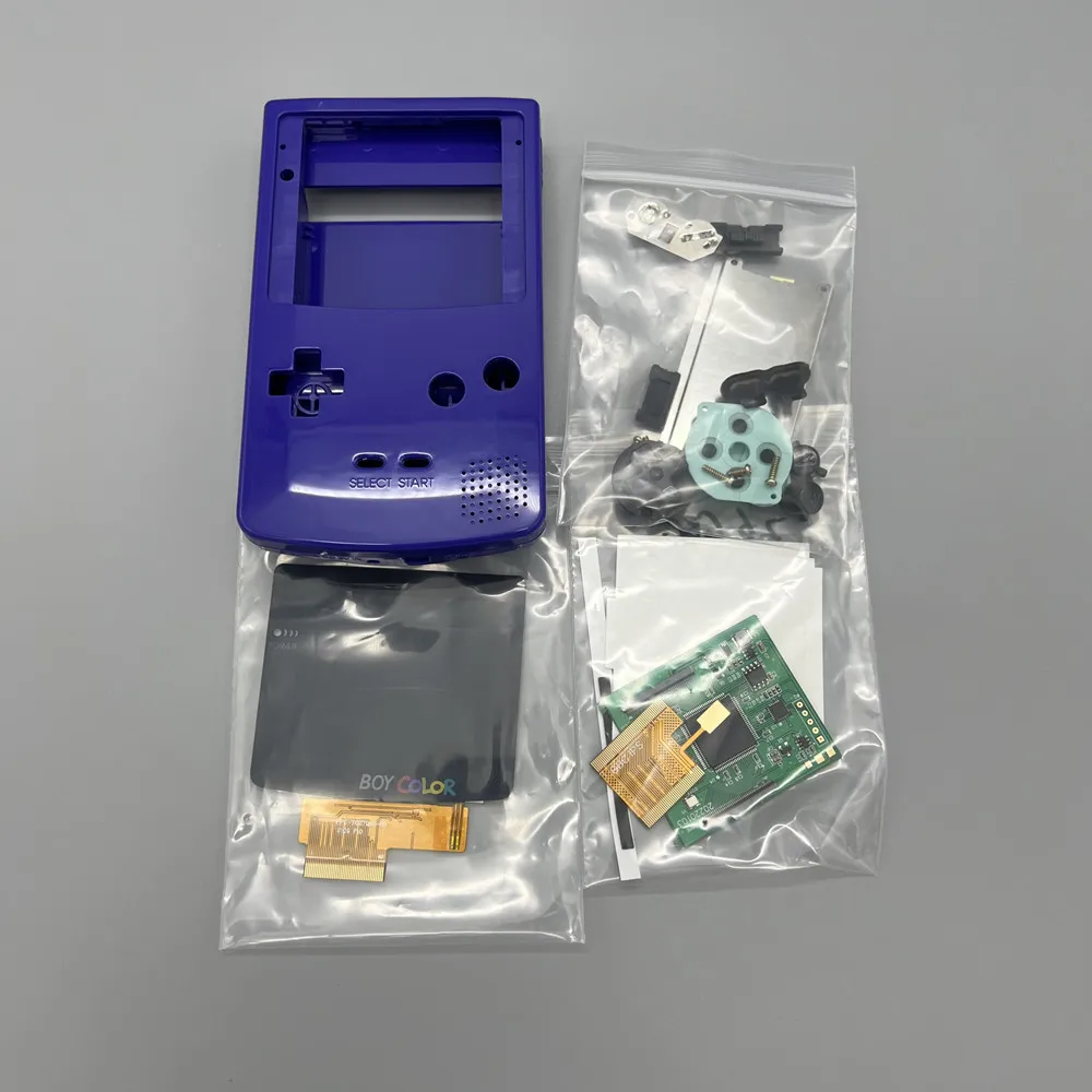 2,6-дюймовый ламинированный ЖК-дисплей GAMEBOY COLOR GBC IPS со специальным корпусом