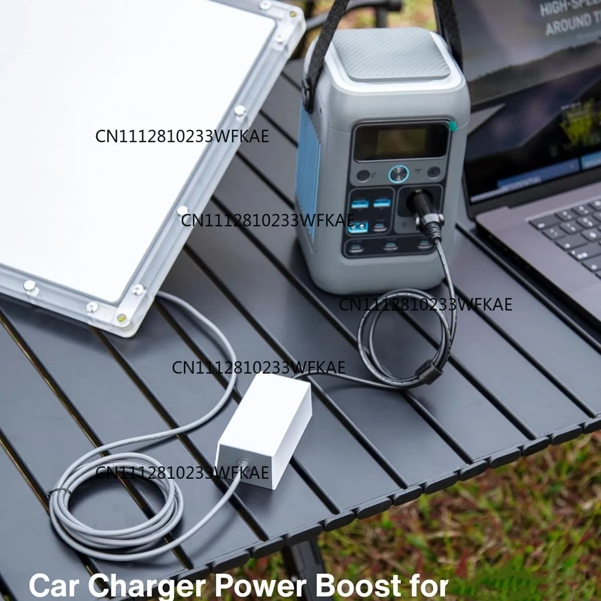 3-in-1 digital boost car charger DC60W output DC5521 car charger tyoe-c port DC usb