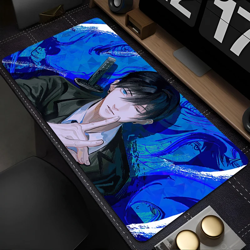 Mouse Pad Colorful Fox HD Print Mousepad Laptop Gaming Accessories Keyboard Pad PC Hayakawa Aki C-chainsaw Man Desktop Mouse Mat