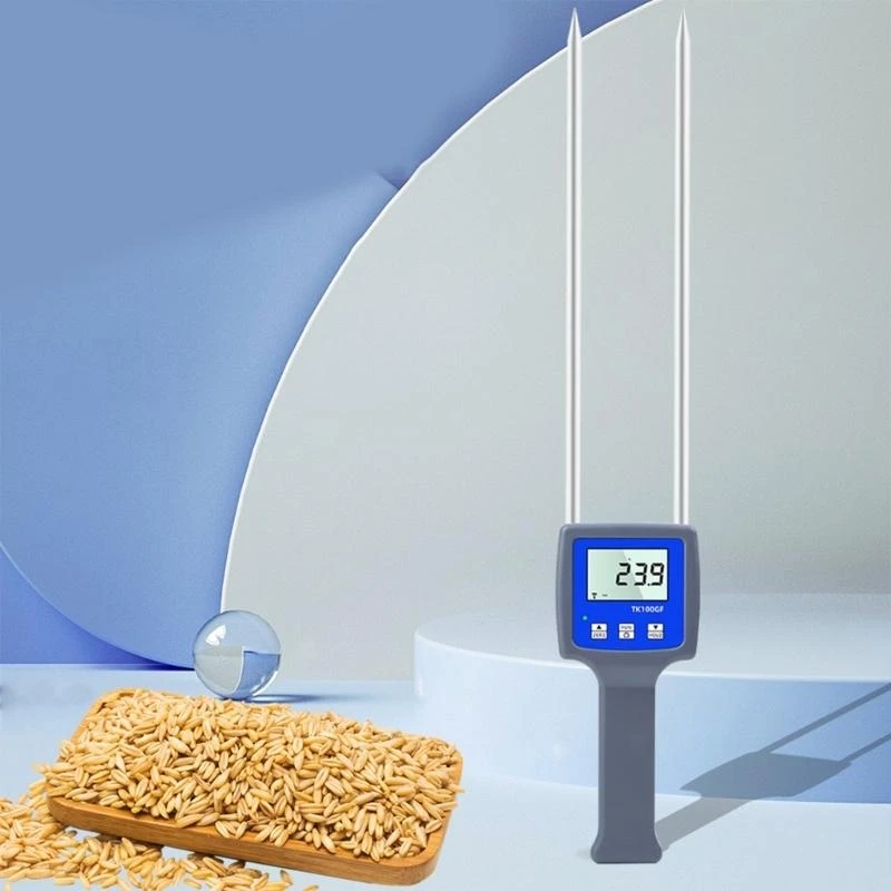 

Variety Grains Moisture Tester Digital Grains Meter Humidity Meter with Double Probe Battery Operated (NOT Include) M4YD