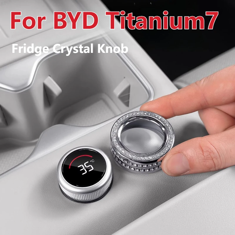 

For BYD Leopard 7 Titanium 7 Fridge Knob Protective Cover Anti Touch Frame