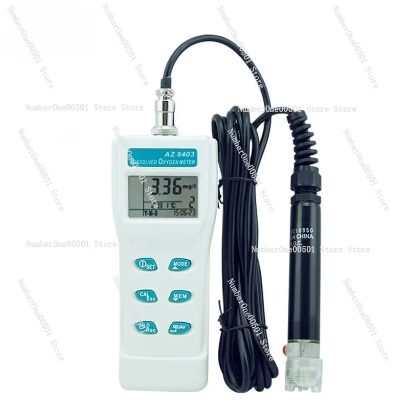 AZ8403 High Precision Dissolved Oxygen Tester Aquaculture DO Tester Dissolved Oxygen Tester Water Oxygen Content Tester