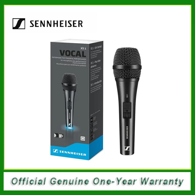Новый портативный динамический микрофон SENNHEISER XS 1, разговорная речь