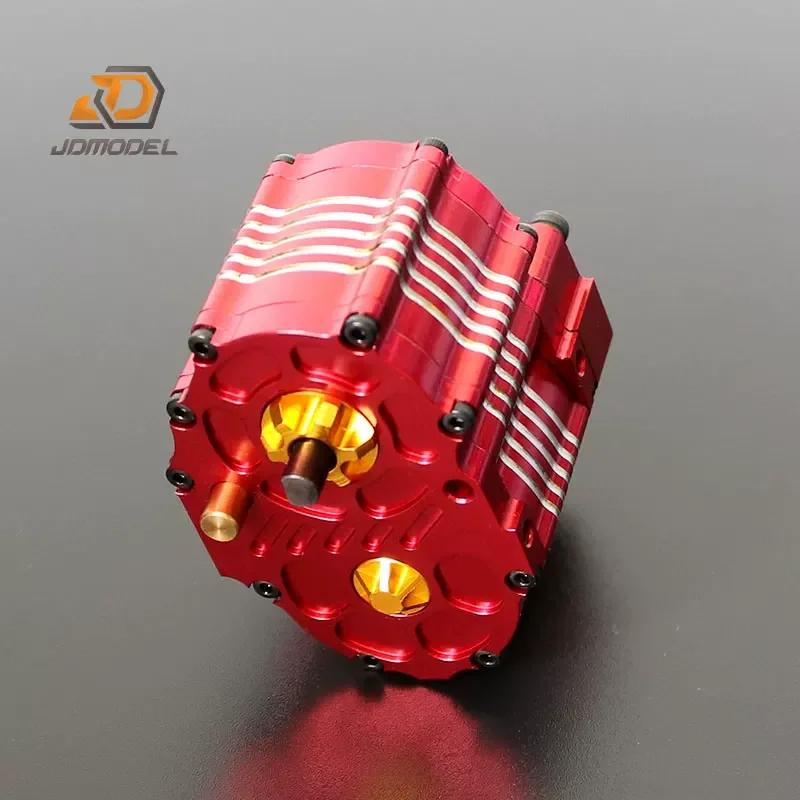 JDMODEL JDM-72 Two Speed Planetary Gearbox 1:64 / 1:16 for 1/14 RC Tractor Dump Truck