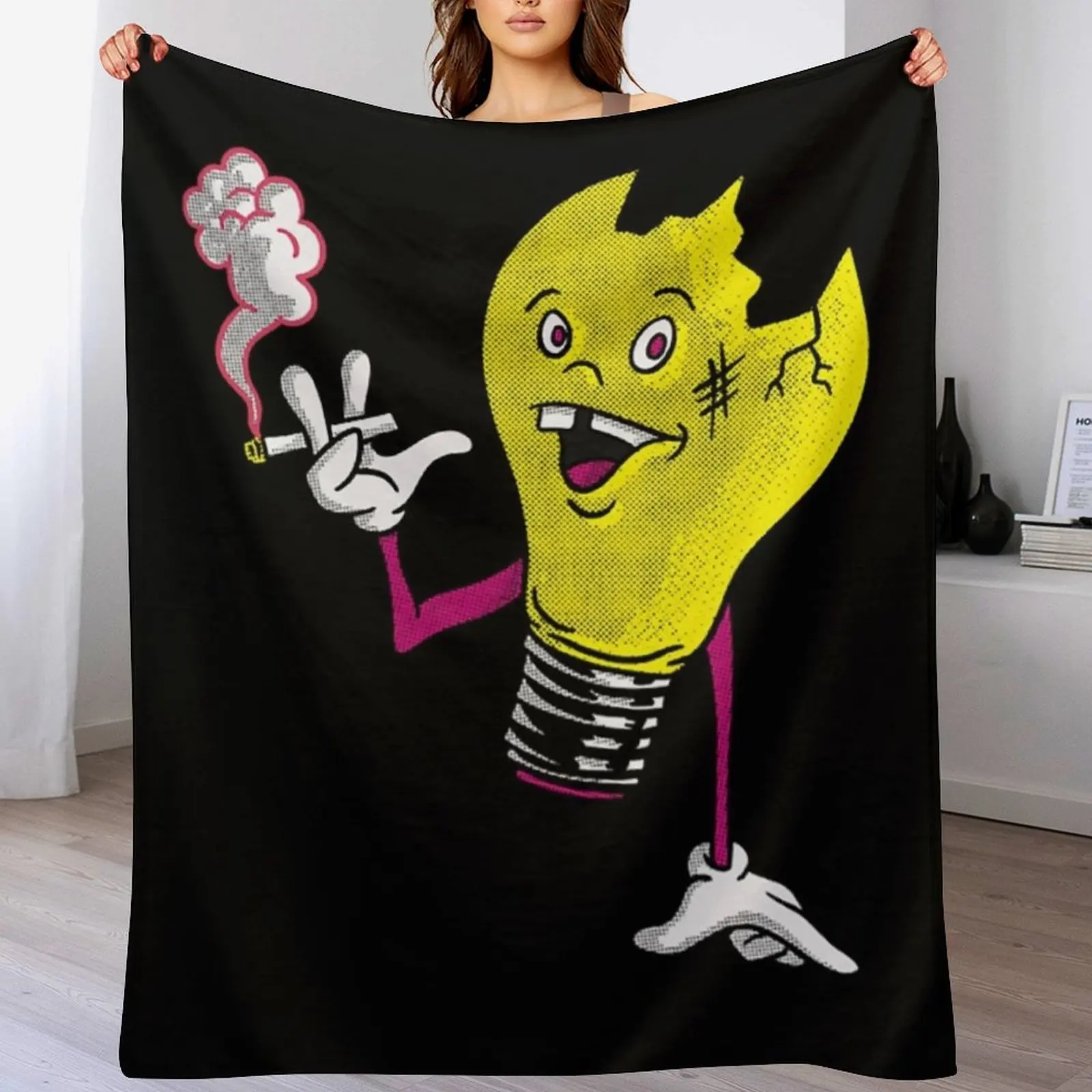 Vulga Bulb Throw Blanket