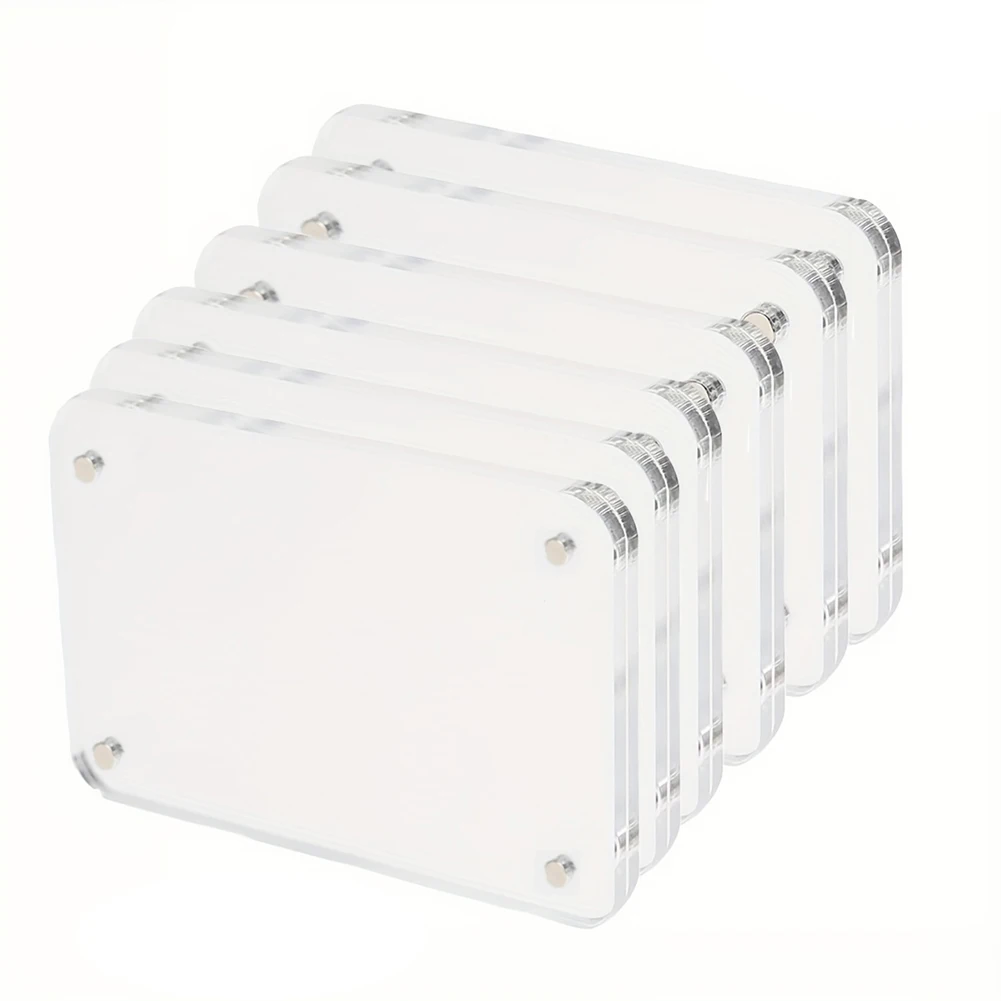 إطار صور أنيق إطار صور أكريليك ديكور منزلي تثبيت مغناطيسي قوي مناسب لديكور المنزل تصميم سهل الاستخدام #1