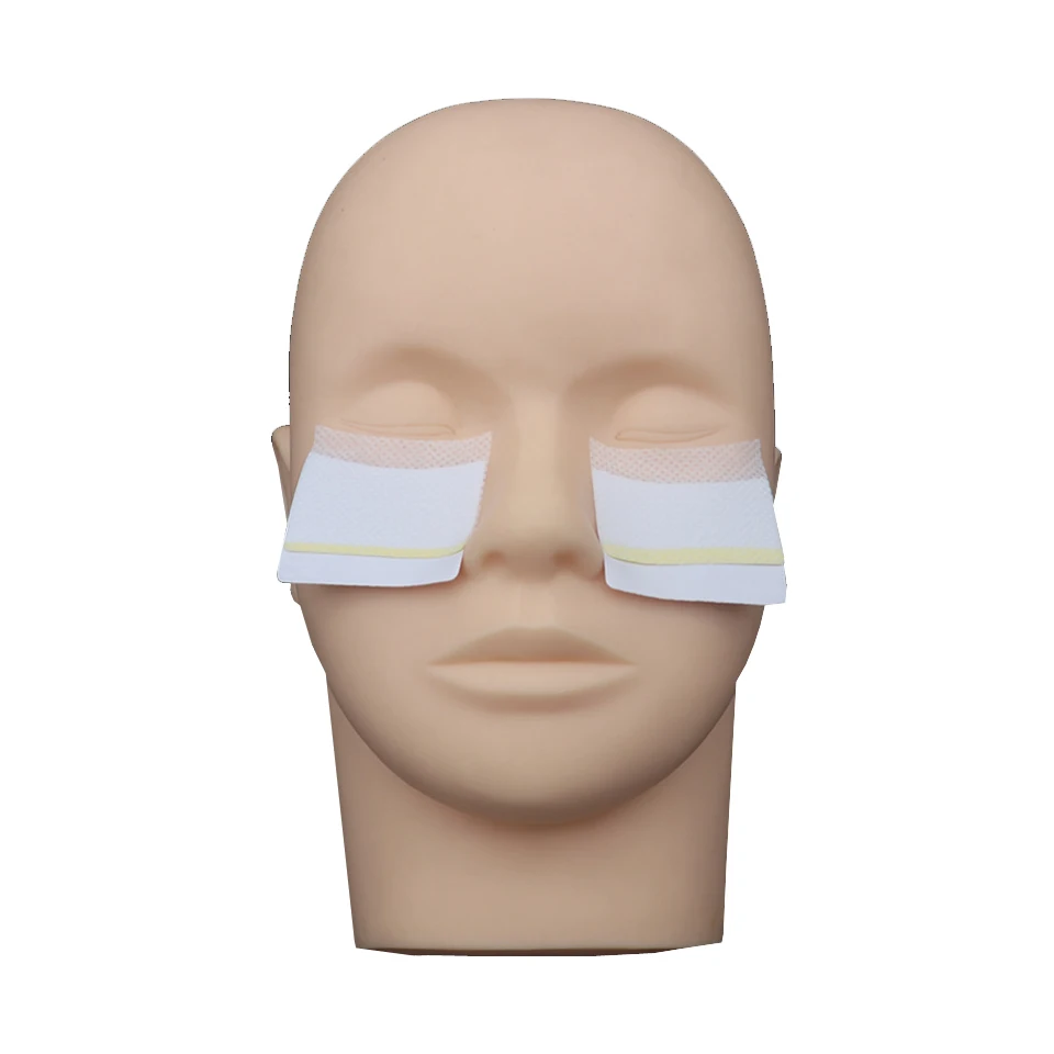 แผ่นสำลีเช็ดทำความสะอาดขนตา 40 ชิ้น/แพ็ค สำหรับต่อขนตา ลอกกาวติดเล็บ และทำความสะอาด