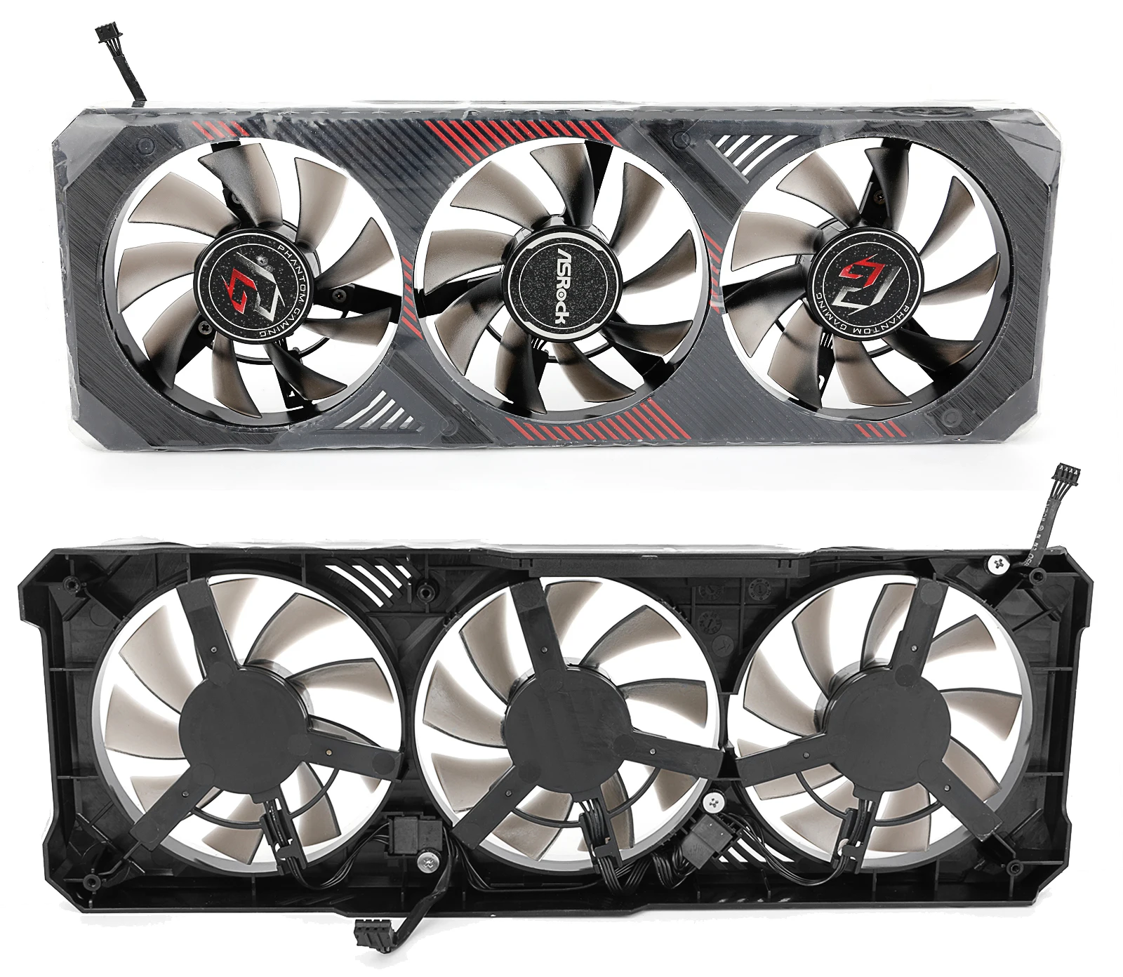 Кулеры для видеокарт Asrock Radeon RX 5600 XT Phantom Gaming D3 6G OC, 75 мм