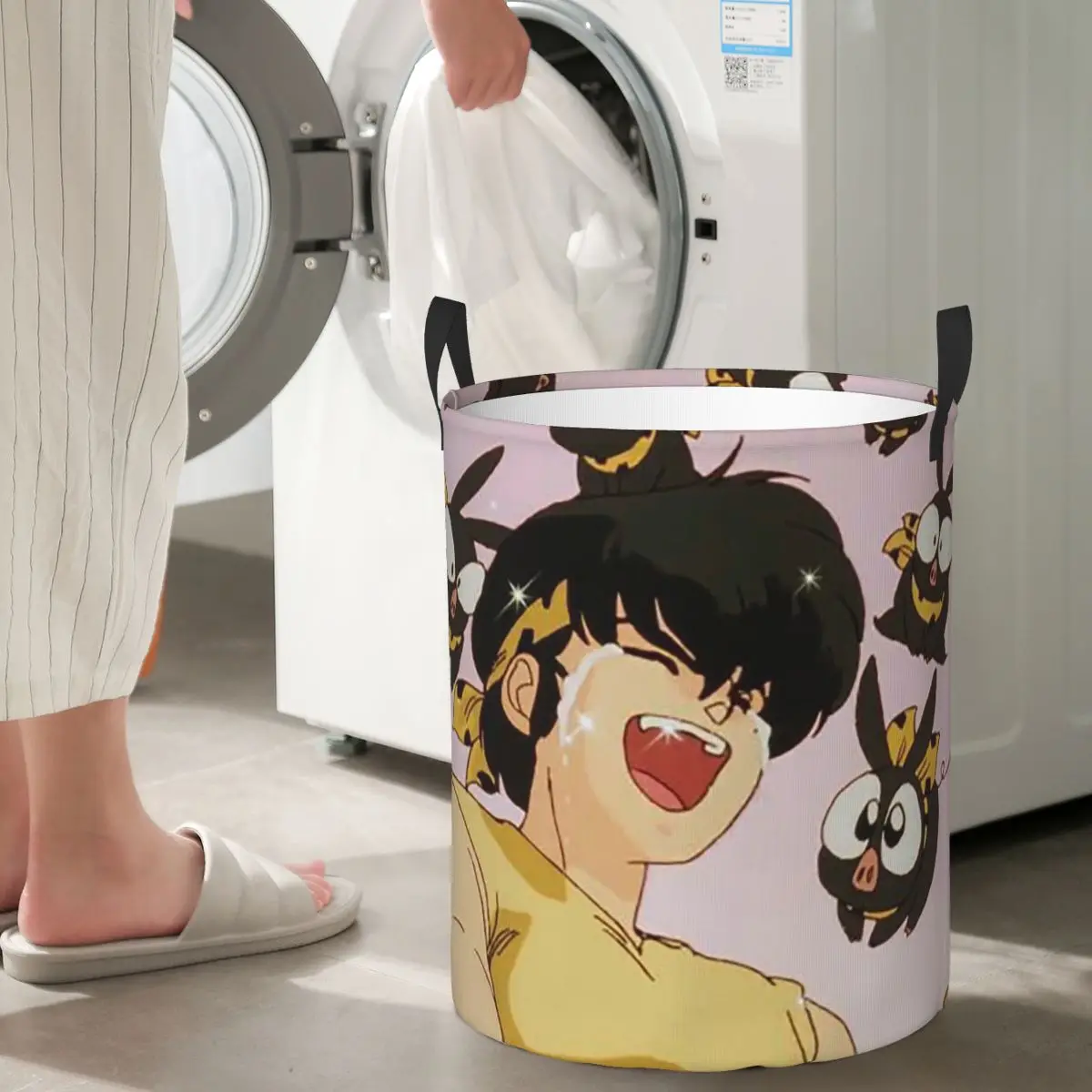 

Складная корзина для белья Ranma 1/2 Saotome Pig Girls P Chan, корзина для грязной одежды и мелочей, органайзер для дома