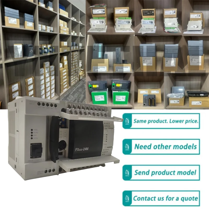 

Новый оригинальный FX3GE-24MT/ES FX3GE-24MR/ES FX3GE-40MT/ES FX3GE-40MR/ES