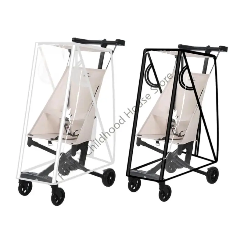 

D0LA Weather Resistant Pram Accessory Transparent Wind Layer Ventilation Vents For Comfort