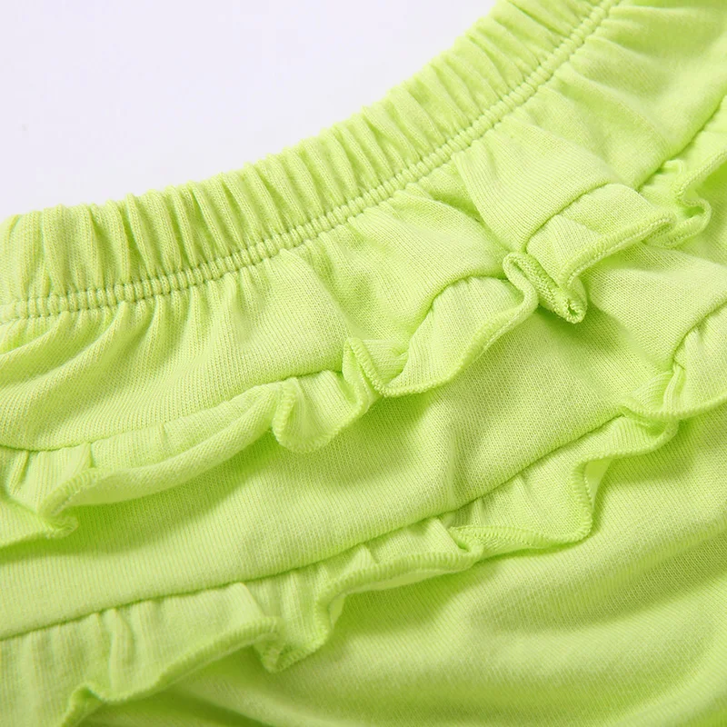 6-24M Baby Shorts Girl Summer Cotton Ruffle Lace Harem Pants Infant Diaper Cover Bloomers Kid Panties Toddler Underwear Briefs
