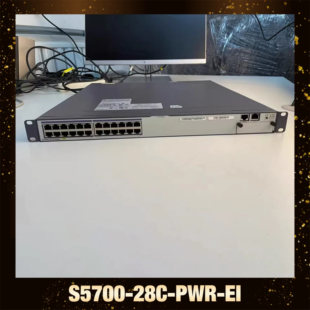 For HUAWEI S5700-28C-PWR-EI 28 port Gigabit POE Power Supply Network Management Switch