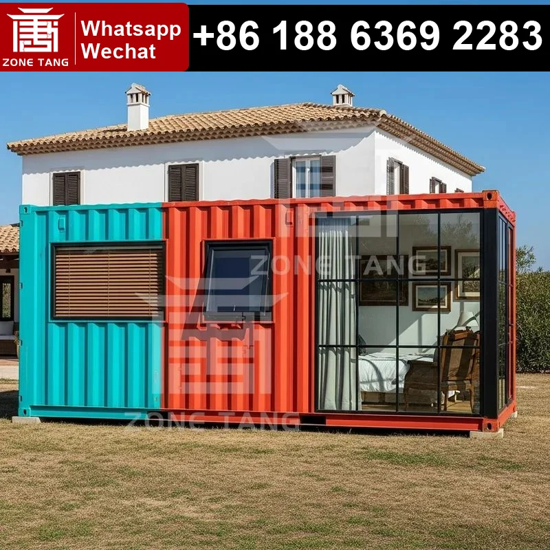 

Prefab Homes Shipping Container Homes Flat Pack Home Tiny House Temporary Housing 4 Container House Prefab Cabins Prefab Homes