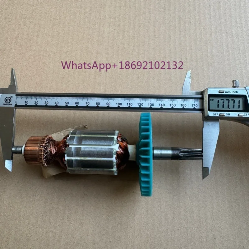 6 Teeth Rotor for Makita HM0870 Electric Pickaxe Accessories Rotor AC 220V-240V