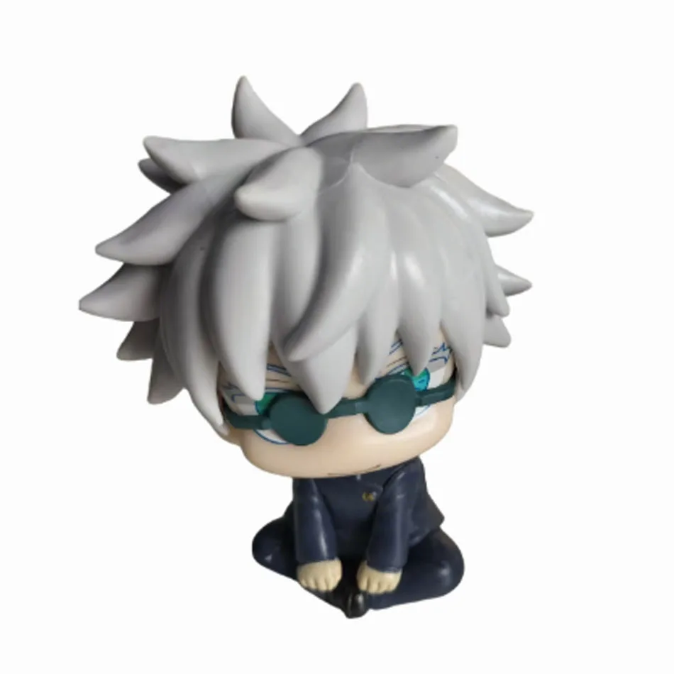 10cm Jujutsu Kaisen Anime-Figur Q-Version Satoru Gojo/Geto Suguru Actionfigur Fushiguro Toji/Okkotsu Yuta Figurine