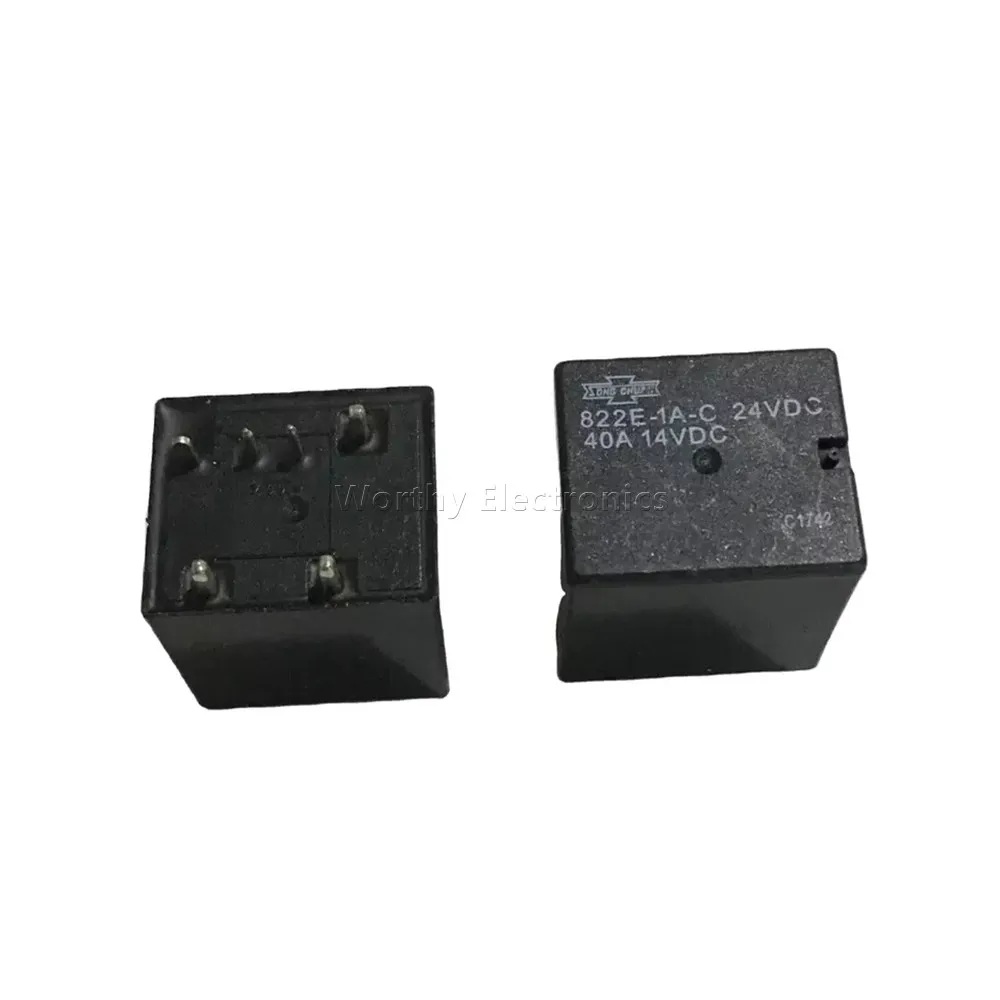 

Free Shipping 10PCS/LOT 24VDC 40A 6PIN Relay 822E-1A-S 24VDC