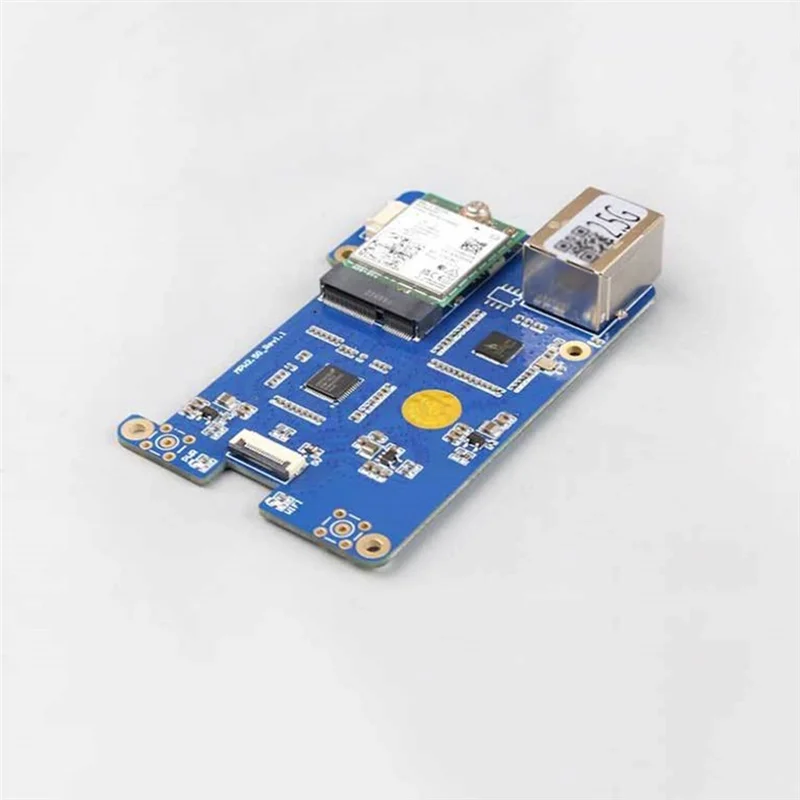 

MPW2.5G For Raspberry Pi 5 Expansion Board PCIE To Wifi7 2.5G ETH With Wifi Module RTL8125 M.2 Ekey Interface For RPI 5