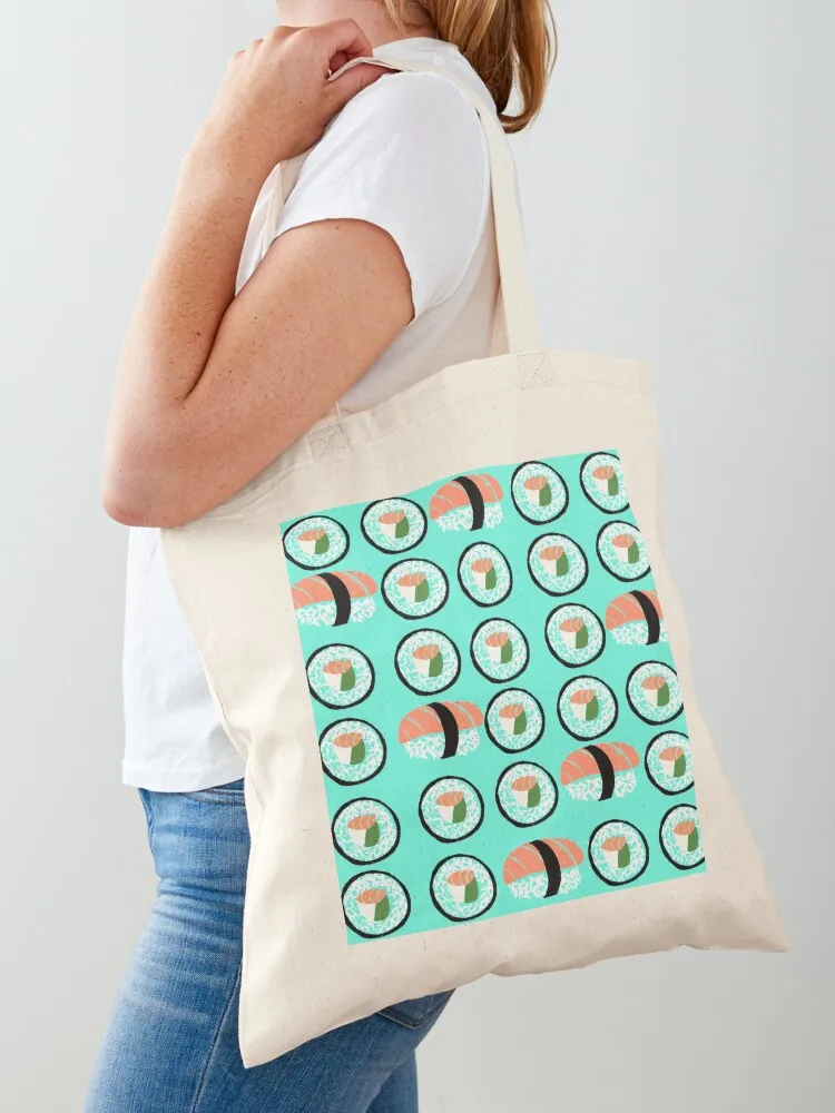 

sushi print Tote Bag sac pour femme handbag reusable grocery bags reusable shopping bags