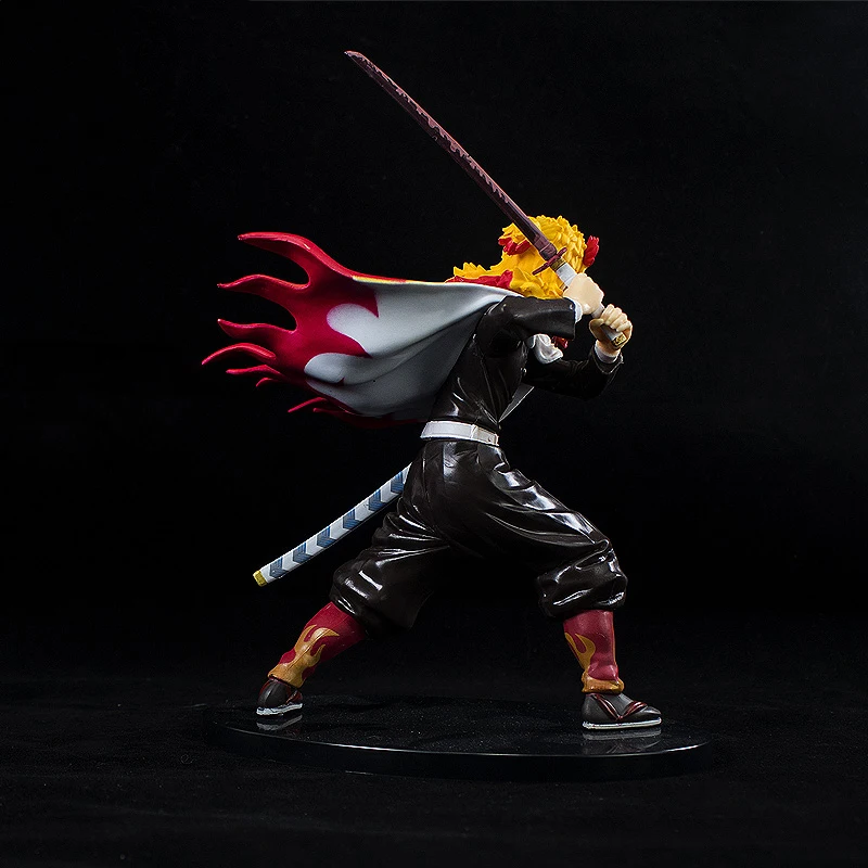 20cm Kimetsu No Yaiba Anime Figure VIBRATION STARS Rengoku Kyoujurou Figure Demon Slayer Agatsuma Zenitsu Figurine Toys