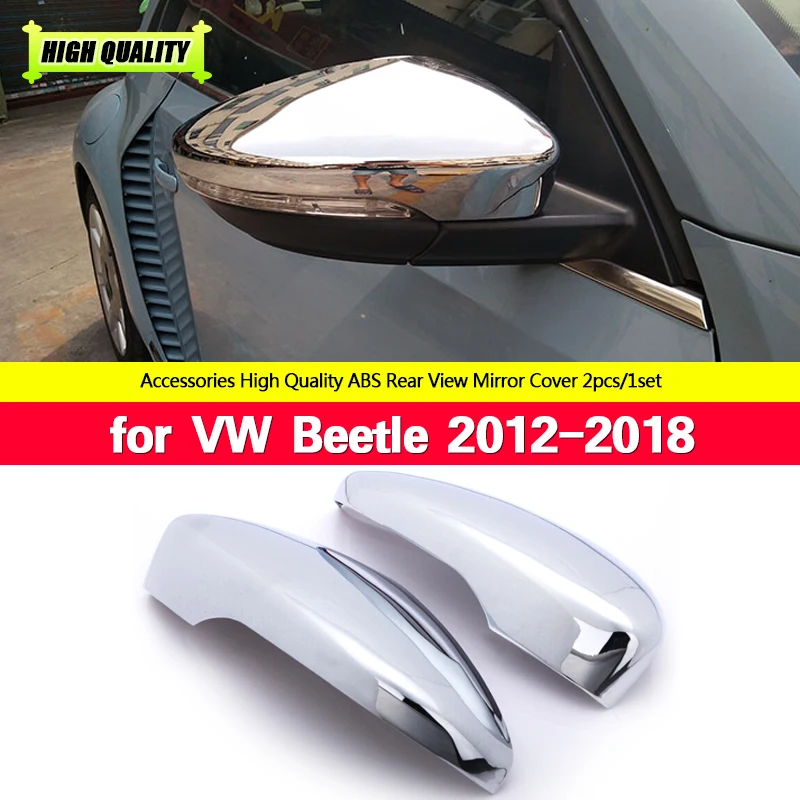 

Car Side Rearview Mirror Cover ABS plating Rear View Caps for VW Passat Beetle Jetta CC EOS Scirocco 2009-2018 Exterior Parts