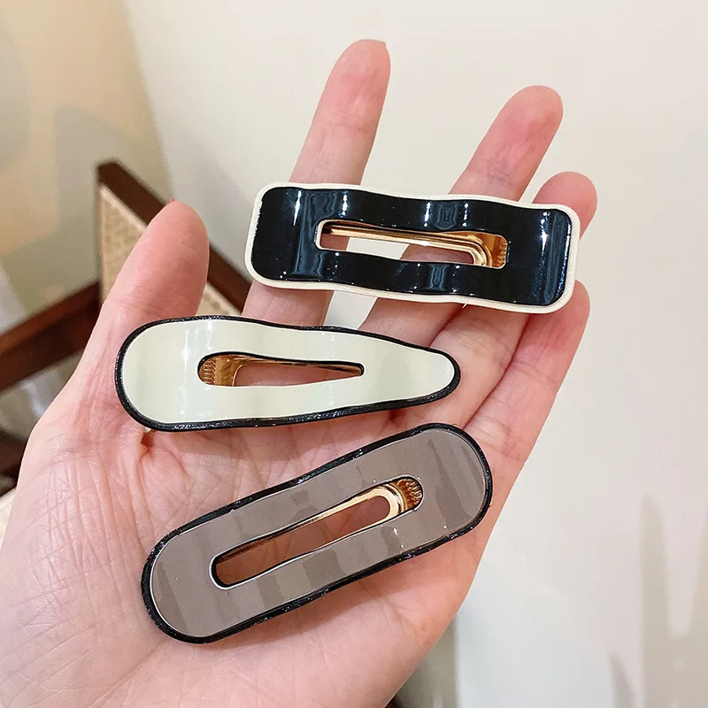 Jepit Rambut Model Poni Korea Desain Duckbill Lengkung