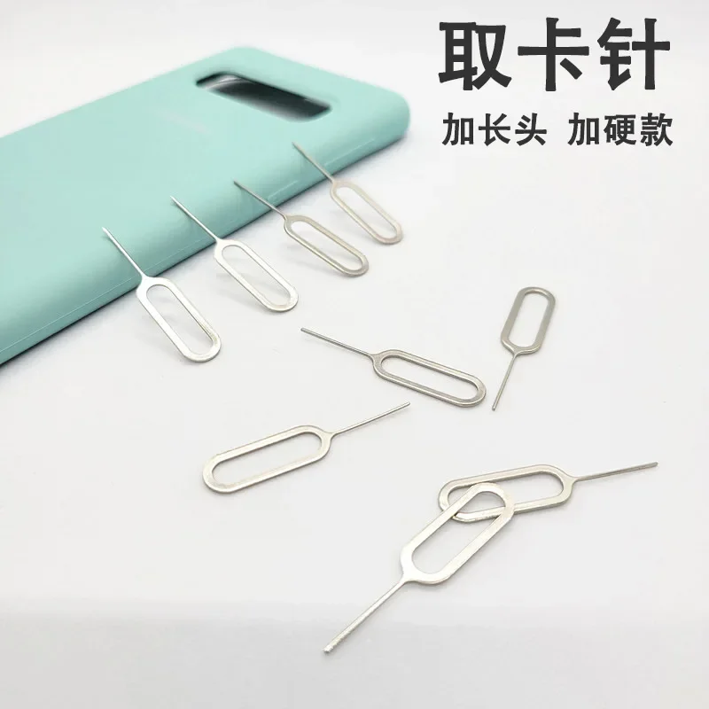 10 SZTUK Narzędzie do wyjmowania tacki na kartę SIM Igła ze stali nierdzewnej do kart SIM Apple iPhone iPad Samsung xiaomi Huawei