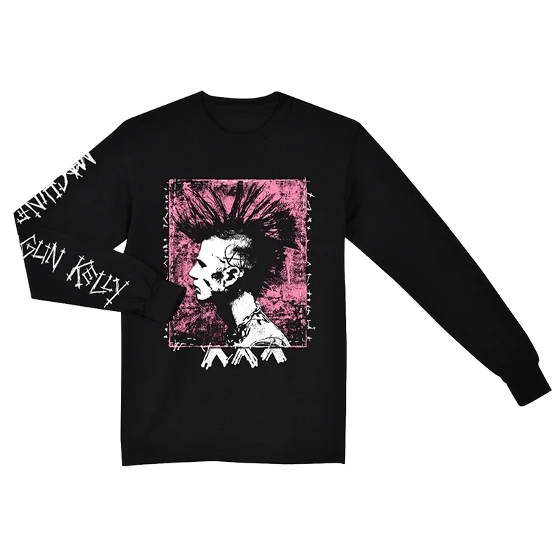 

All Time Low Put up Or Shut up American Retro High Street round Neck Sweatshirt Cotton Youth Fashion Autumn Casual Loose Fit