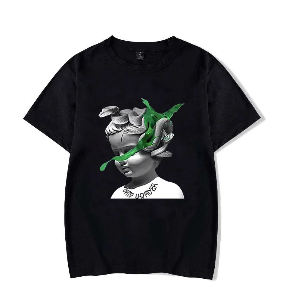 

New Summer Hot Selling Male and Female Rap Singer Shirt Dripping New Men's Women's Casual Fashion T-shirt Casual Loose T-shirt