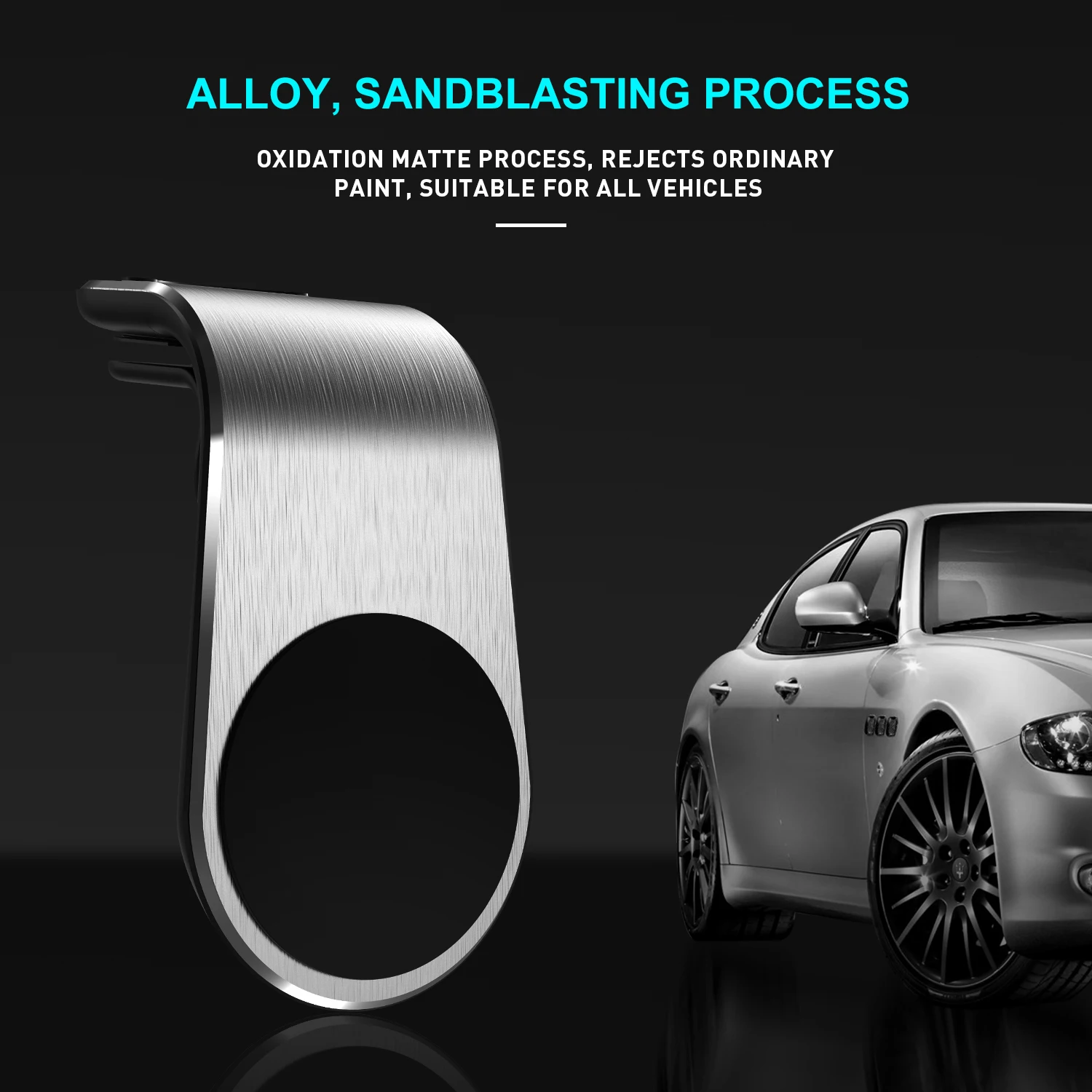 Universal Magnetic Car Phone Holder Clip Mount Car Stand For iPhone 15 14 Pro Max Samsung Mi Huawei Mounted Car Magnet Sticker