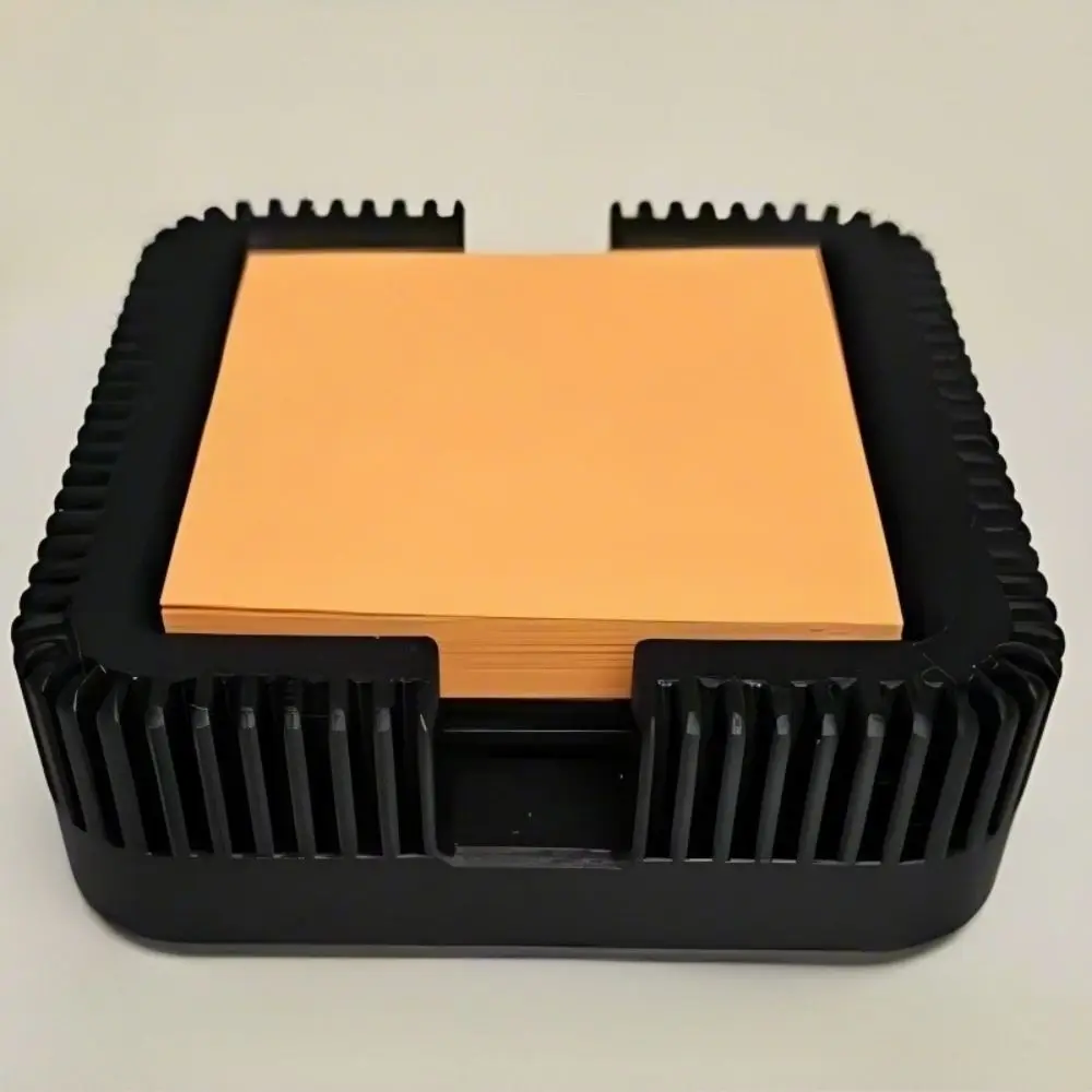 Drawing Template Sticky Note Holder Self-sticky Notes Efficient Note Holder Marking Template Stationery Storage Desk Organizer