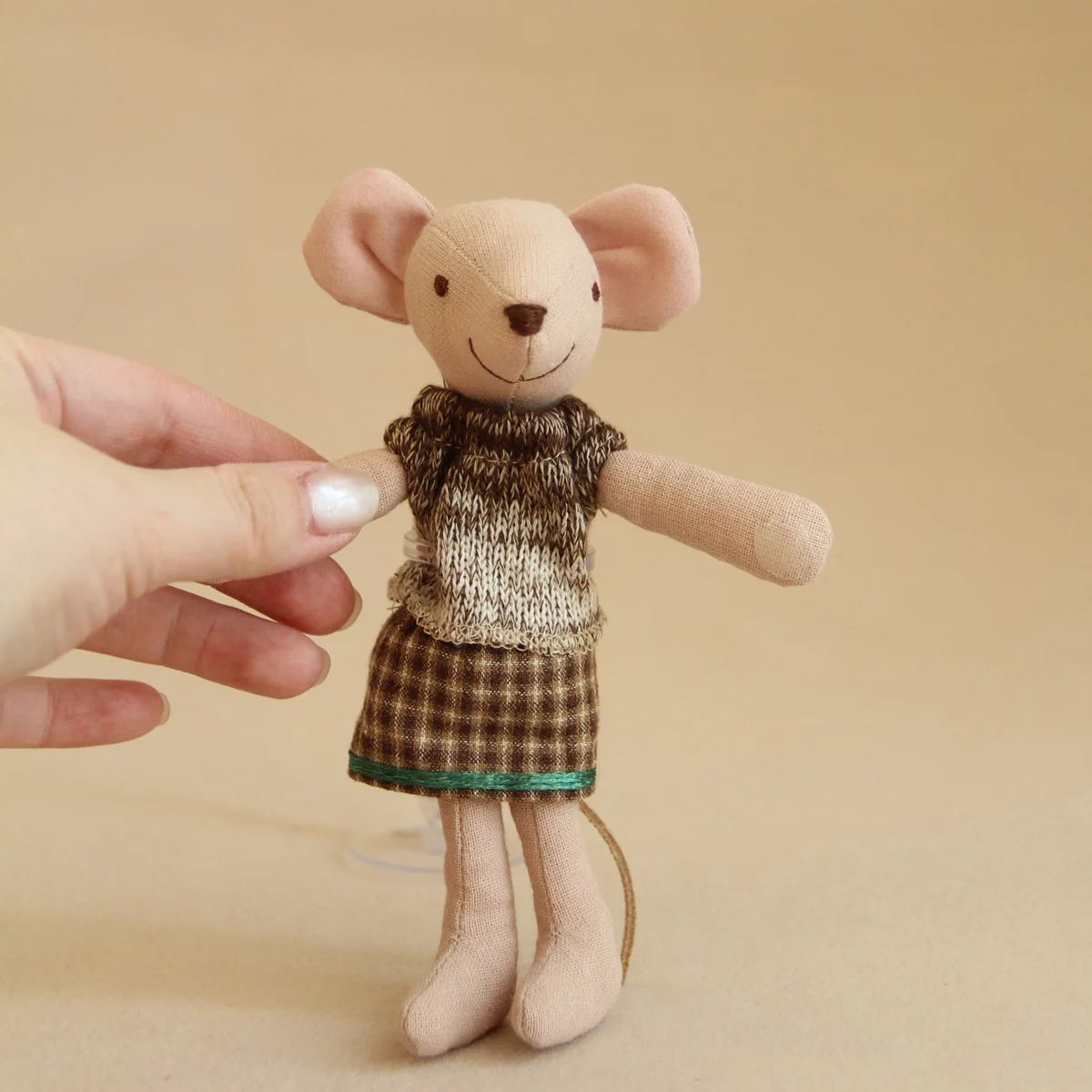 플레이하우스 장난감 H-13Cm/15Cm 쥐와 어울리는 부모-자녀 의상 Bjd Ob11 인형의 집 가구에 적합