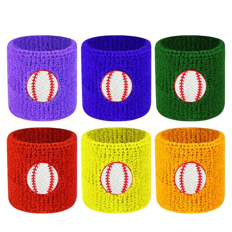 Wrist Sweatbands For Kids Tennis Wrist Bands Moisture Wicking Wristbands For Tennis Basketball Football Running Boys Girls