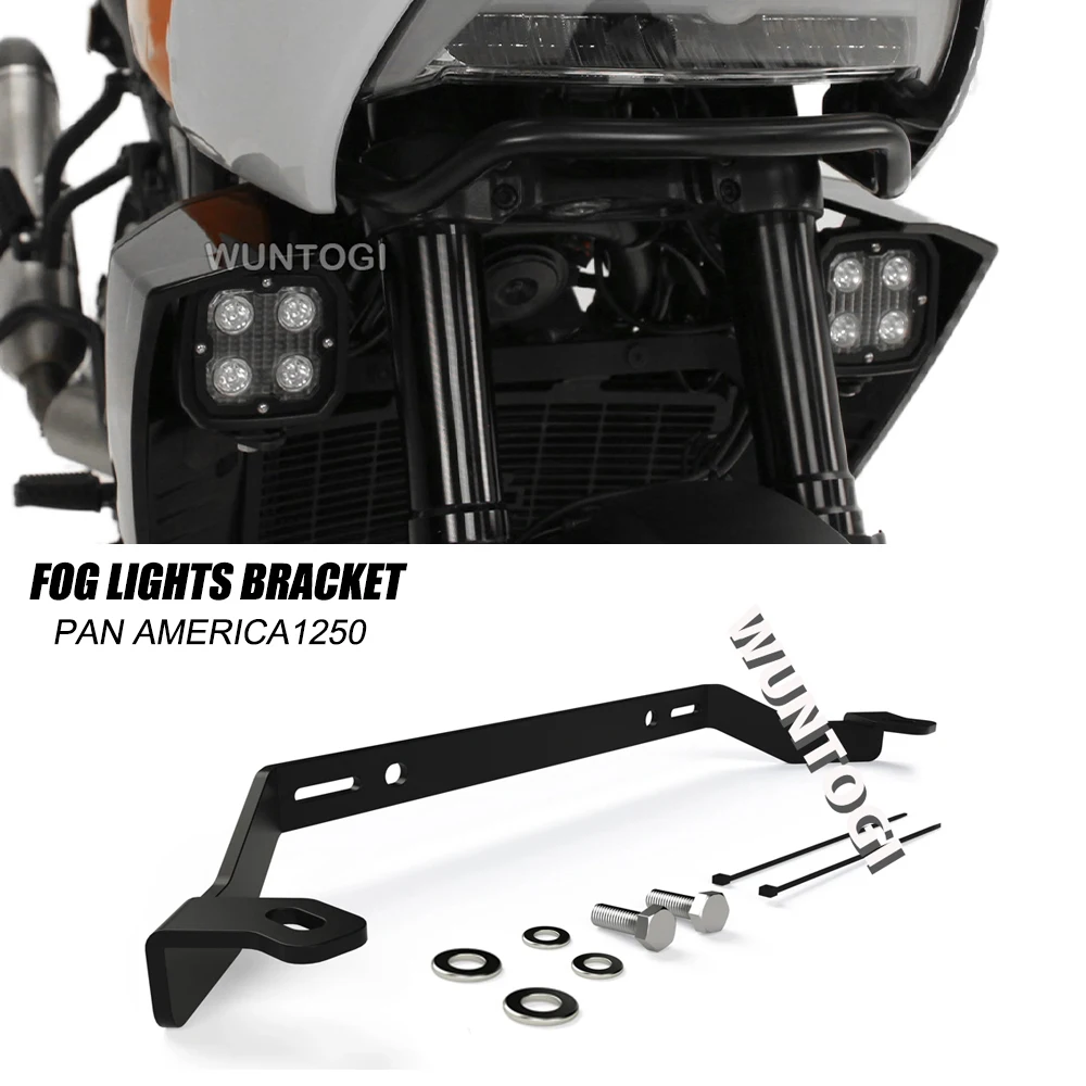 

For PanAmerica 1250 Pan America RA 1250 RA1250 Accessories Lower Driving Light Mount Auxiliary Lights Bracket Fog Lights Bracket