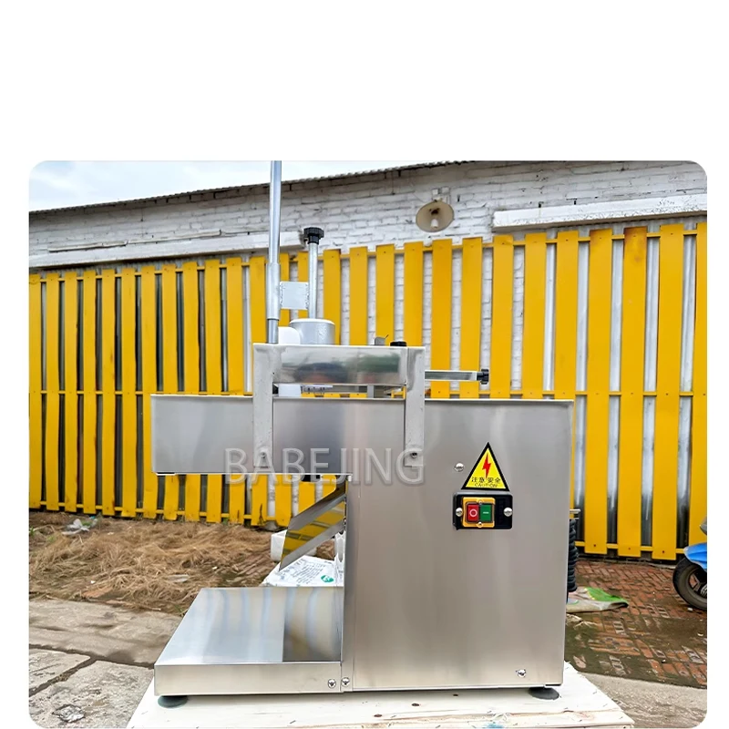 Cortadora de carne congelada multifuncional de acero inoxidable, máquina formadora de rollos de cordero completamente automática, ajustable