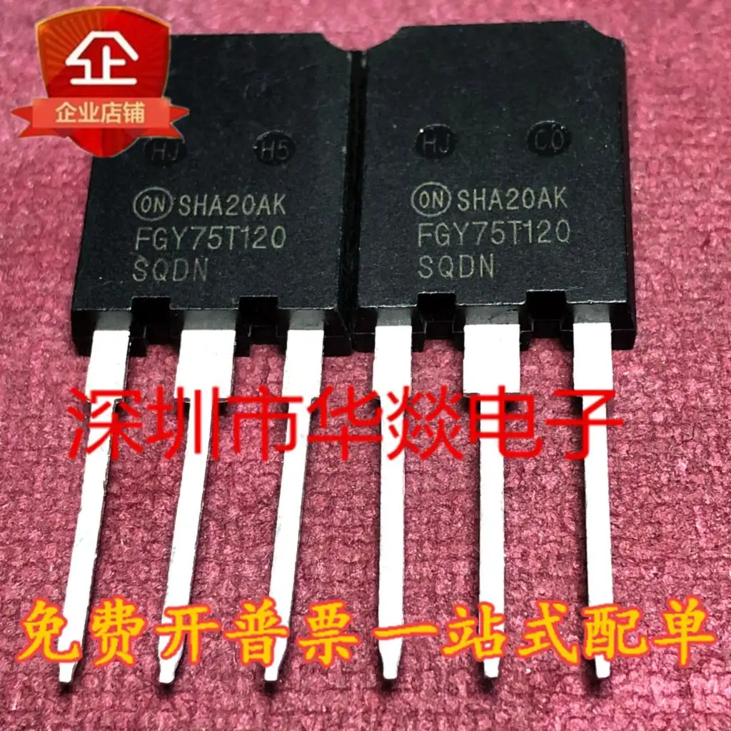 

10PCS/lot FGY75T120SQDN TO-247 1200V 75A Really Stock Original Best Quality Guarantee Fast Shipping