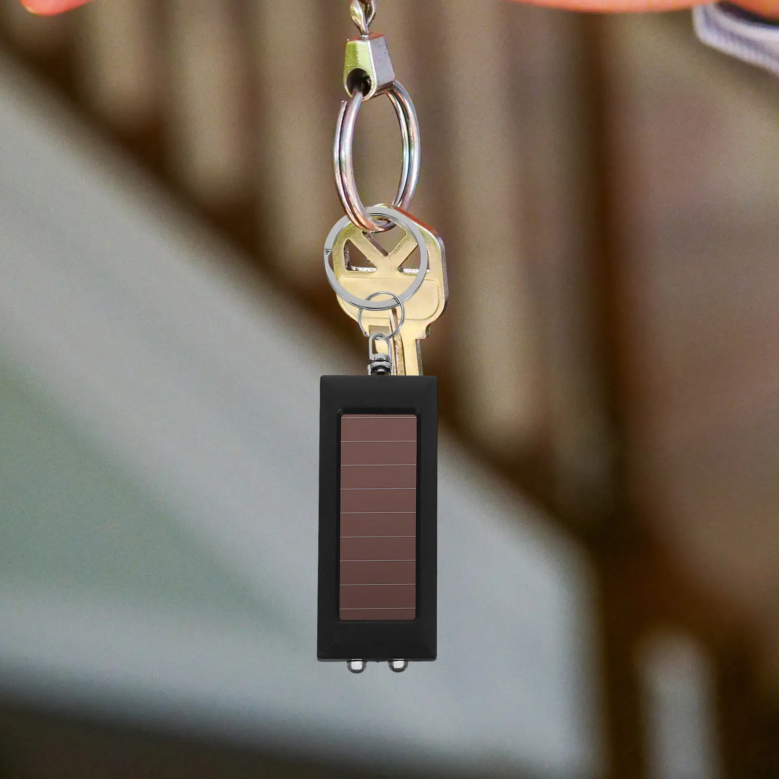 Key Ring Flash Light Camping Flashlight Backpack Keychain ABS Emergency Keychains