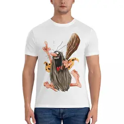 Cape Cavern Men T Shirts Captain Caveman Humorous Tees Short Sleeve Round Collar T-Shirts Cotton Unique Tops