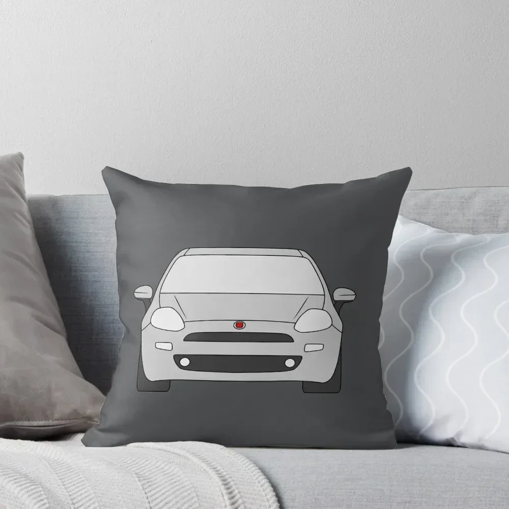 

Fiat Punto Grande Punto Facelift silver color Throw Pillow New year Pillow Case Christmas Christmas Cushion For Home pillow