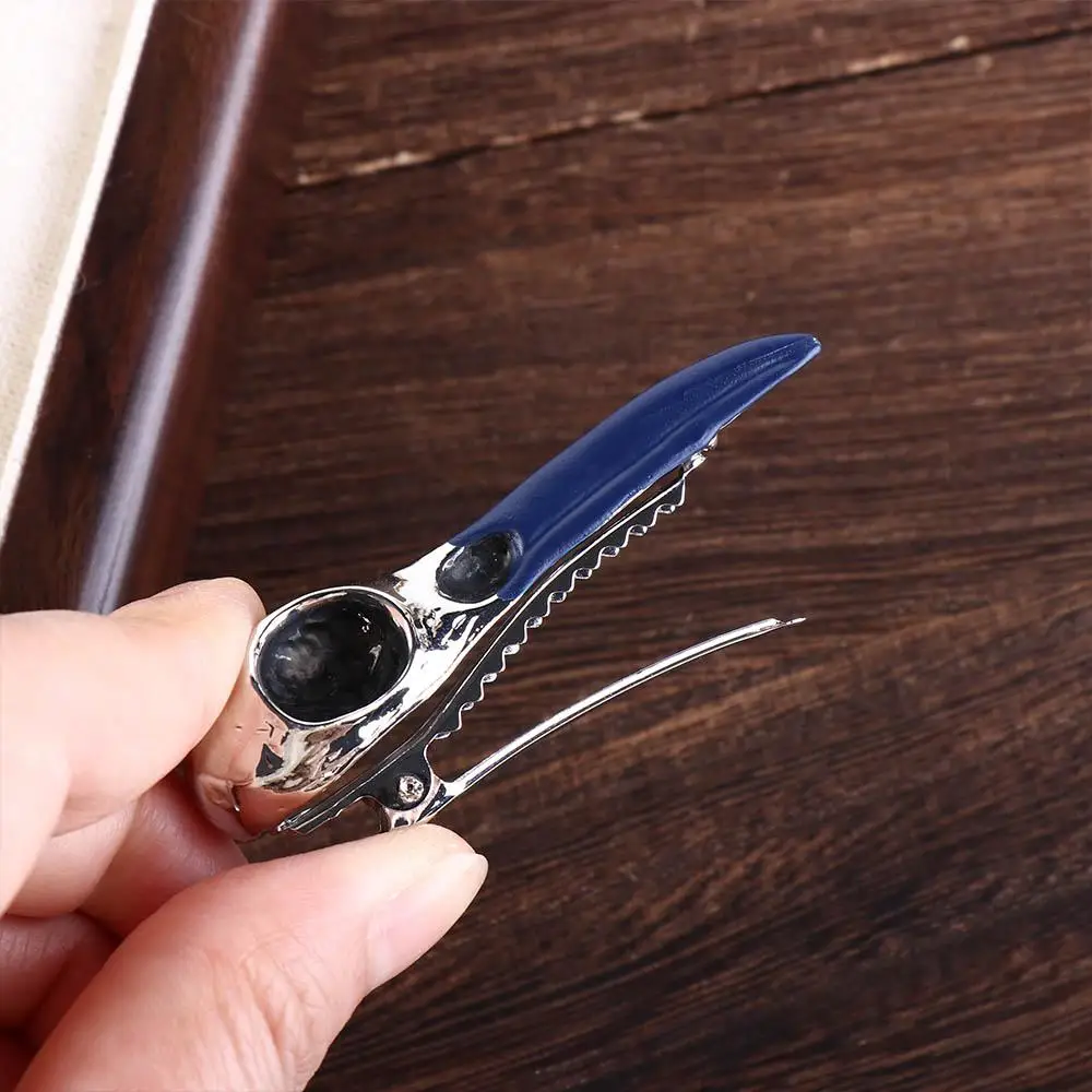 New Headdress Bird Skull Punk Headwear Gothic Hair Clips Crow Head Women Duckbill Clips Skull Hair Clips Animal Skull Hairpins