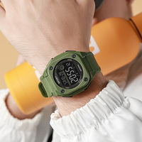 MAYZHISU Men's LED Digital Watch Man Sport Watches Male Electronic Wrist Watch Multifunction Military Sports Watches Clock