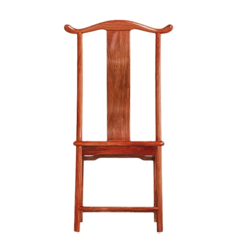 

mahogany, furniture, big fruit, red sandalwood, dining chair, Chinese style, backrest, meeting guests, second and early,