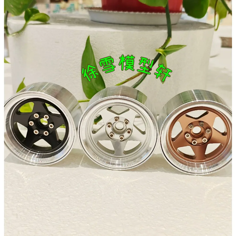 

4 шт. 2,2-дюймовая металлическая ступица колеса для 1/10 RC гусеничного автомобиля Traxxas TRX4 Defender Bronco AXIAL SCX10 RC4WD D90 Wraith Jeep Запчасти для обода